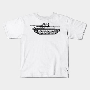 BMD4 amphibious infantry fighting vehicle tank Pop Art Kids T-Shirt